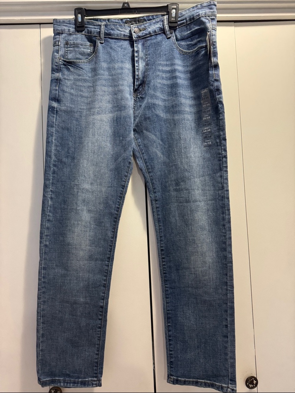 Aeropostale Men's Light Blue Straight Jeans